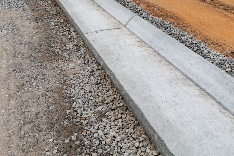 Driveway Curb Construction