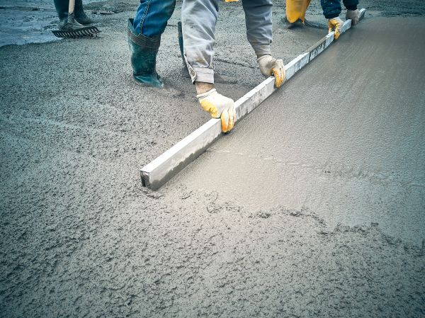 Cement Slab Construction in Bloomington