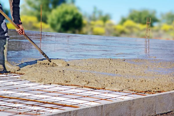 Cement Slab Laying in Bloomington