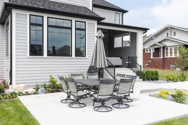 Patio Cement Pouring in Bloomington