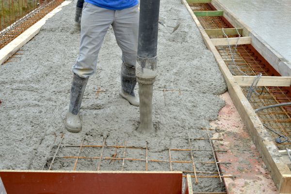 Concrete Base Construction in Bloomington