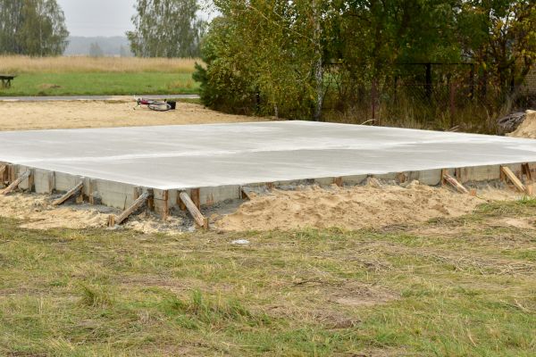 Slab Foundation Installation in Bloomington