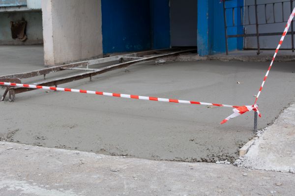 Garage Concrete Replacement in Bloomington