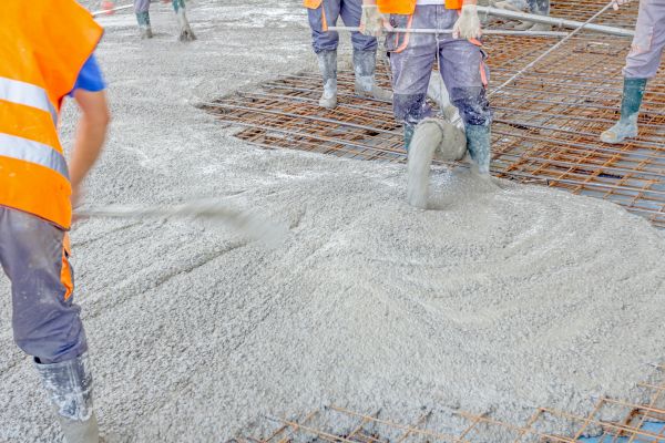 Cement Slab Pouring in Bloomington