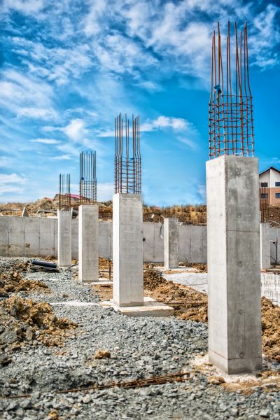 Concrete Footer Pouring in Bloomington
