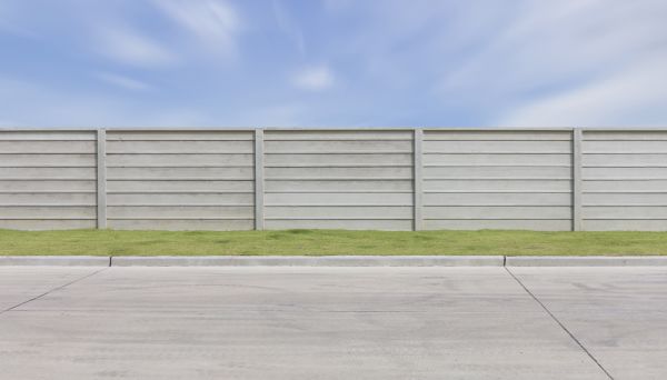 Concrete Fence Installation in Bloomington
