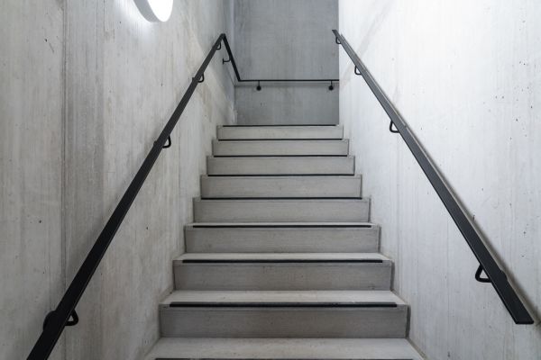 Cement Staircase Installation in Bloomington