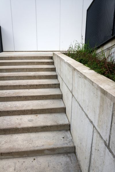 Cement Stair Installation in Bloomington