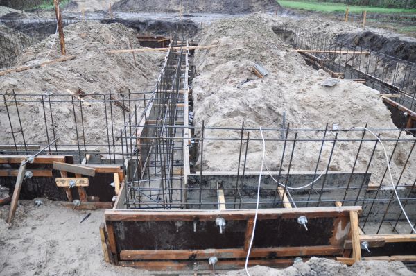 House Footing Construction in Bloomington