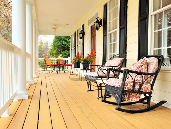 Front Porch Renovation in Bloomington