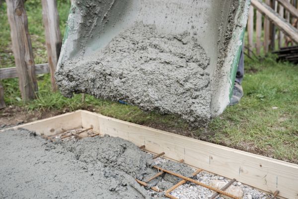 Yard Concrete Pouring in Bloomington