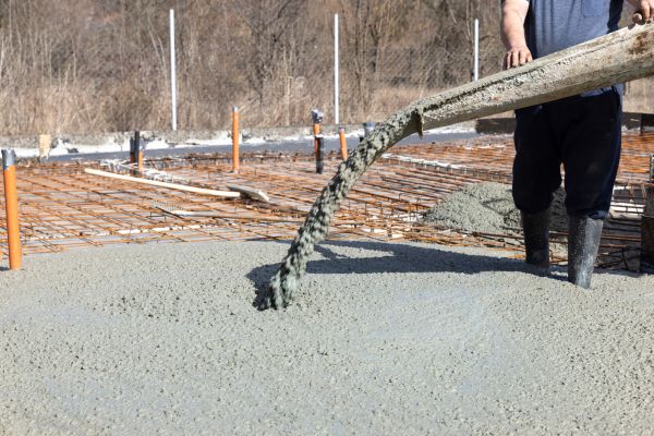 Pole Barn Slab Pouring in Bloomington