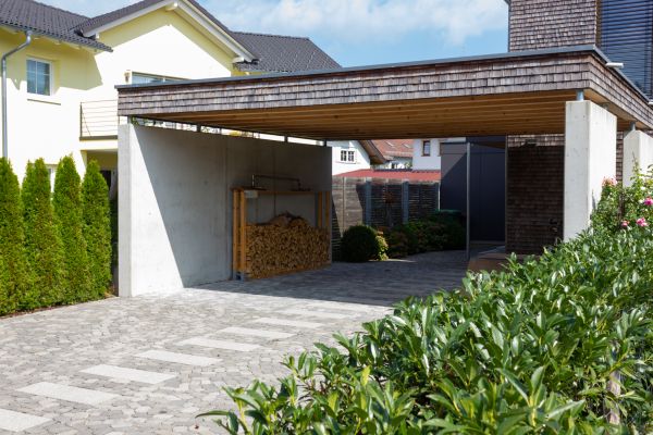 Carport Pad Construction in Bloomington