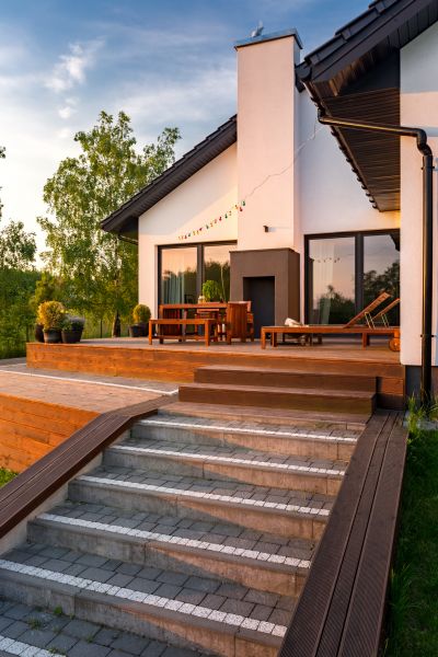 Patio Steps Replacement in Bloomington