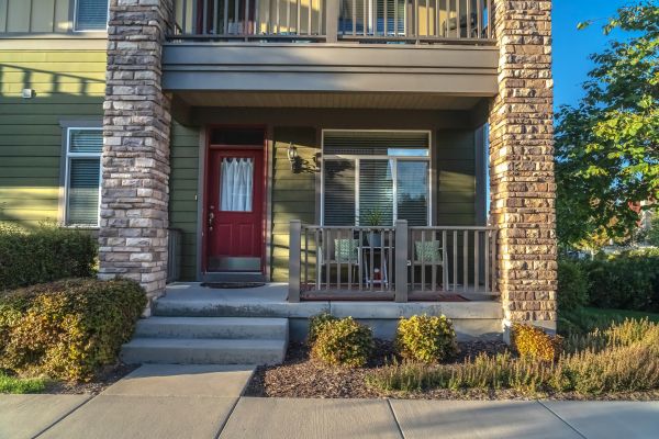 Front Entrance Construction in Bloomington