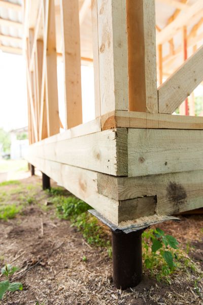 Barn Footing Construction in Bloomington