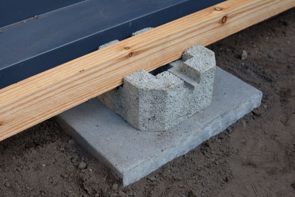Deck Footing Construction in Bloomington