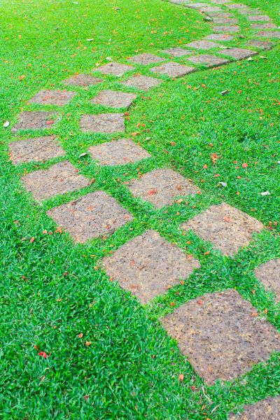 Backyard Pathway Construction in Bloomington